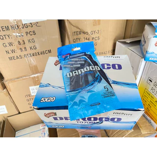 มีดโกน Daroco บรรจุแพคละ5 ด้าม