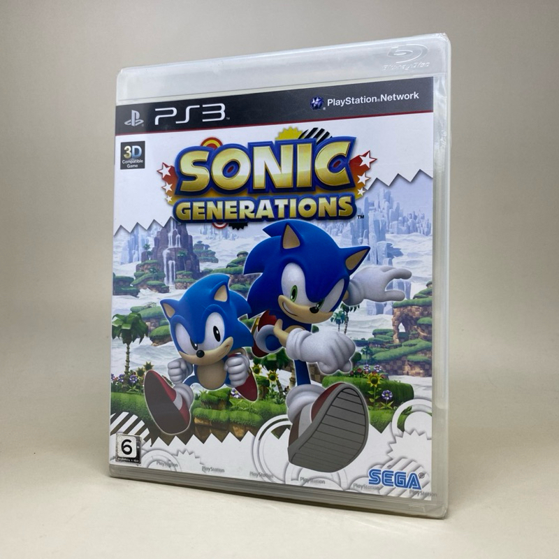 (New)(มือ1) Sonic Generations 3D (PS3) | PlayStation 3 | Zone 3 Asia | English | สินค้าแท้ ของใหม่