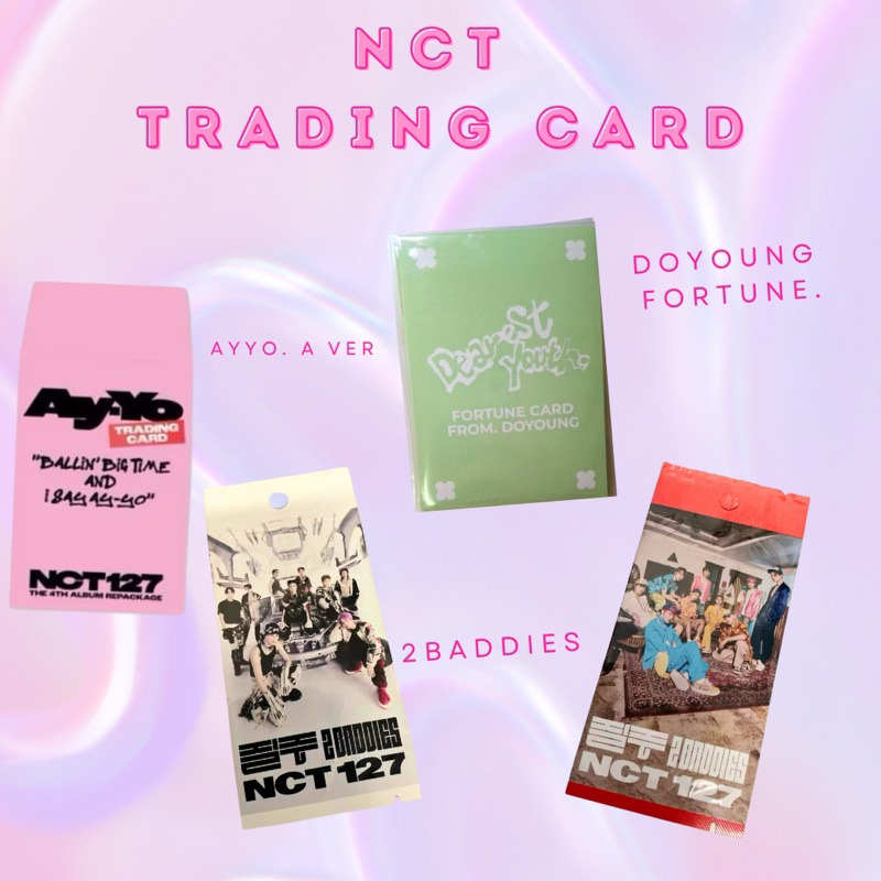 รวมtrading card เทรดดิ้ง NCT