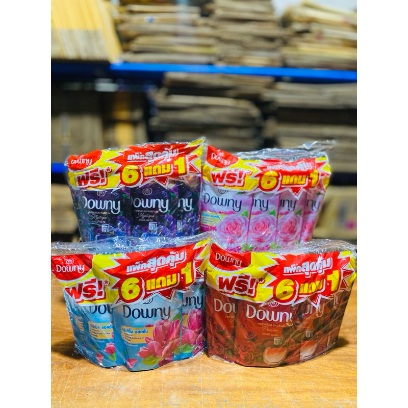(รุ่น6แถม1) ปรับผ้านุ่มดาวนี่ (downy) ขนาด100 มล.