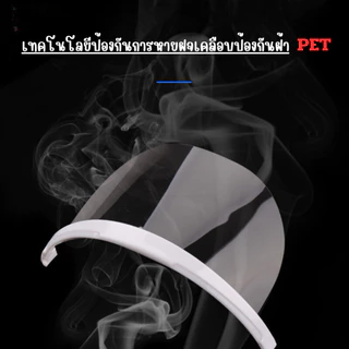 ส่งด่วน หน้ากากกันนํ้าลาย 1 ชิ้น หน้ากากพลาสติก สำหรับทำอาหาร