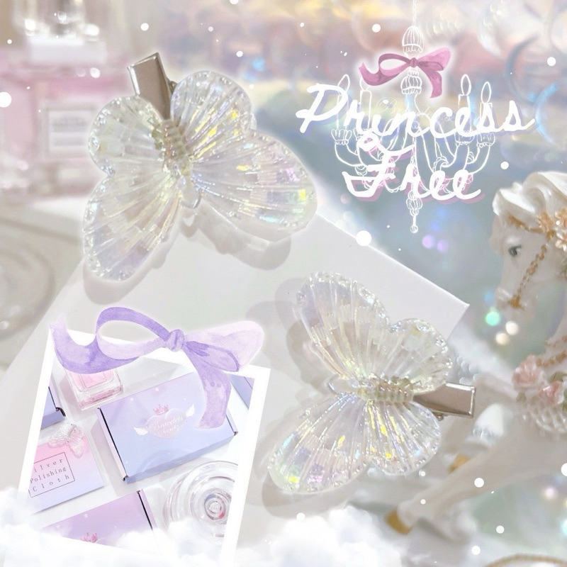 ลด80฿🪞 New ~  Pandoraa  🎀🩷โค้ดหน้าร้าน🎀🩷 สร้อยข้อมือผีเสื้อชุบเงินแท้92.5%  หัวใจ ชมพู ม่วง (135) เครื่องประดับ - รูปที่ 2