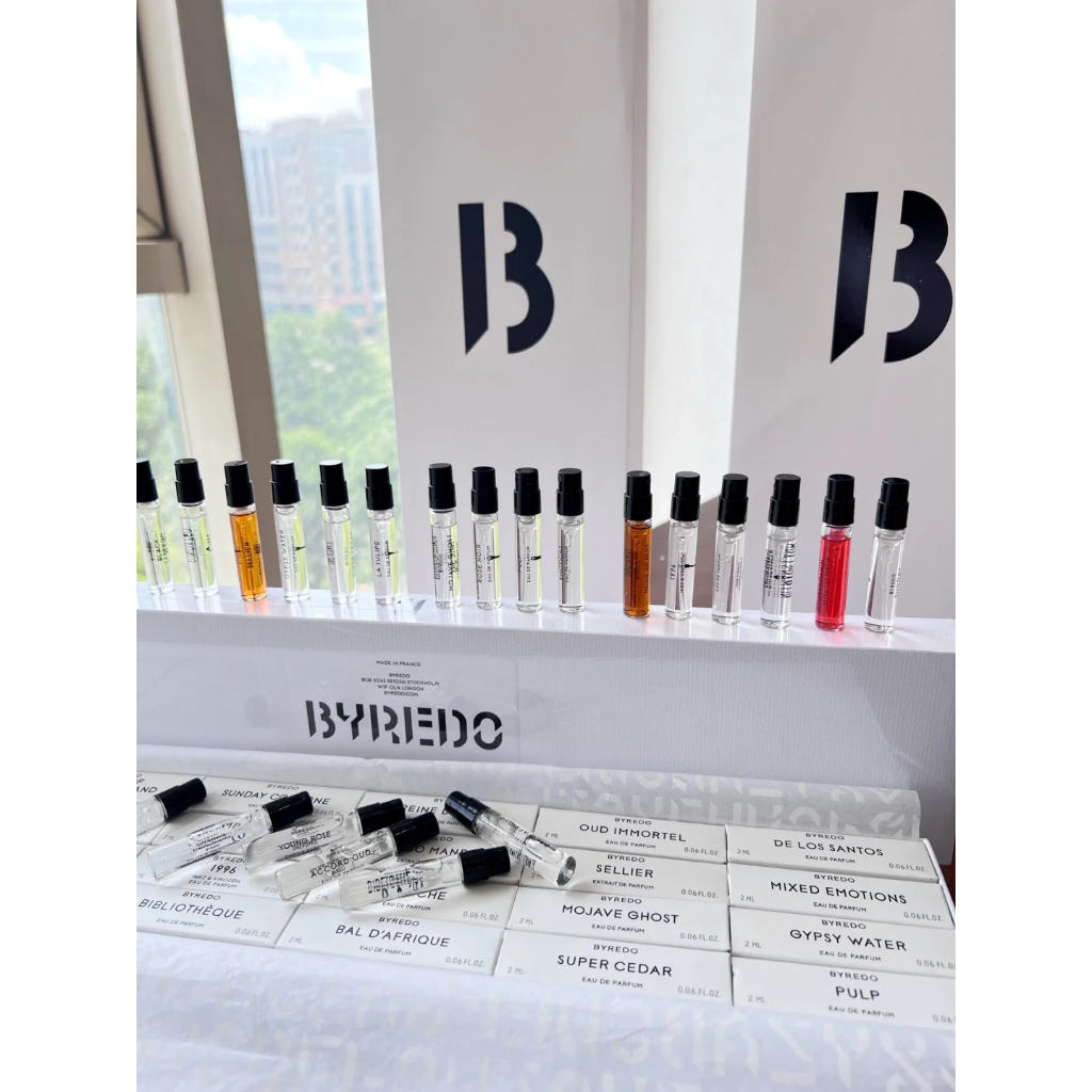น้ำหอม1.5ml  NEW!!  BYREDO Perfume Test Tubeมินิ น้ำหอม1.5ml มีให้เลือกหลายกลิ่นนะคะ 💥พร้อมส่ง💥