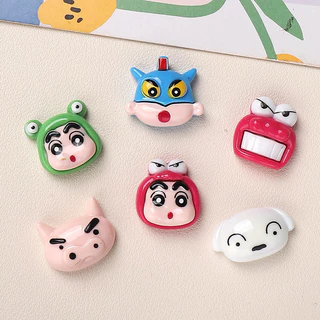 ส่งด่วนจากไทย 🚗 ตัวติดรองเท้าเซตชินจัง เซต 6 ชิ้น (n.47)