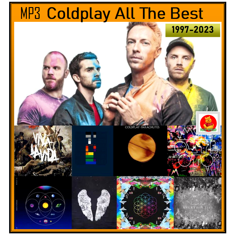[USB/CD] MP3 Coldplay All The Best 1997-2023 โคลด์เพลย์ รวมฮิตเพลงดัง 147 เพลง (รายชื่อเพลงตามปกหลัง-สไลด์รูปดูได้ค่ะ)