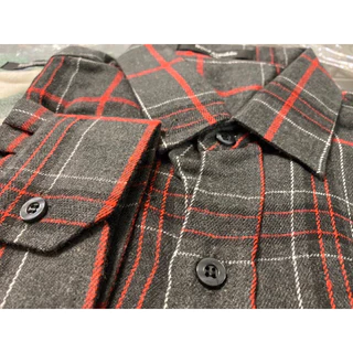 เสื้อเชิ้ตแขนยาวลายสก๊อต 16 ลาย💥ผ้า COTTON BRUSH ไซส์ M -4XL [อก 40-52] เสื้อเชิ้ตเเขนยาว วินเทจ ผ้าลายสก็อตราคาถูก