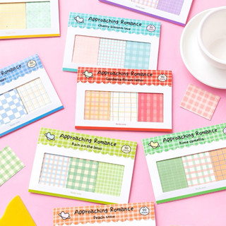  โน๊ตกาวกระดาษ 💖 Approching Romance 🪷 90แผ่น 8โทนสี โพอิท เค…