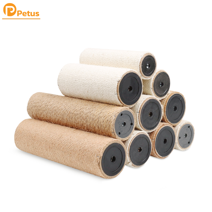 เสาลับเล็บ ที่ฝนเล็บแมว DIY มี 3 ขนาด 4 ความสูง แข็งแรง ไม่แถมน็อต สำหรับสัตว์เลี้ยง