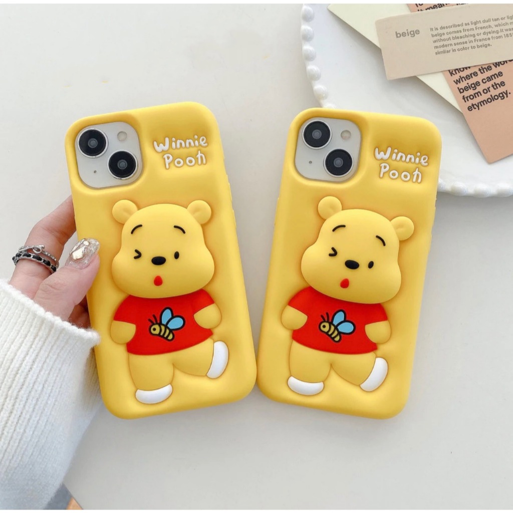 CASE การ์ตูนรวมลายการ์ตูนนิ่มมีขาตั้ง เนื้องานนิ่ม งานเปิดกล้อง (มีของพร้อมส่งจากไทย)