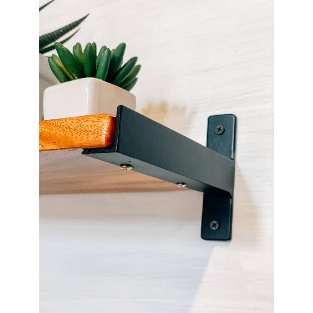 ขาเหล็กรับชั้นวางของ แบบตัว T (คู่) แข็งแรง รับน้ำหนักได้เยอะ