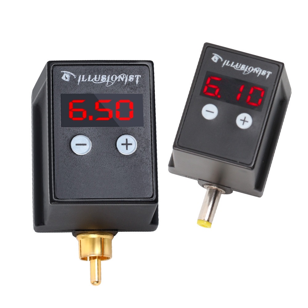 Mini รอยสัก แบตเตอรี่สัก แหล่งจ่ายไฟไร้สาย แบตเตอรี่ขนาดเล็ก จอแสดงผล LCD แบตเตอรี่เครื่องสัก - รูปที่ 7