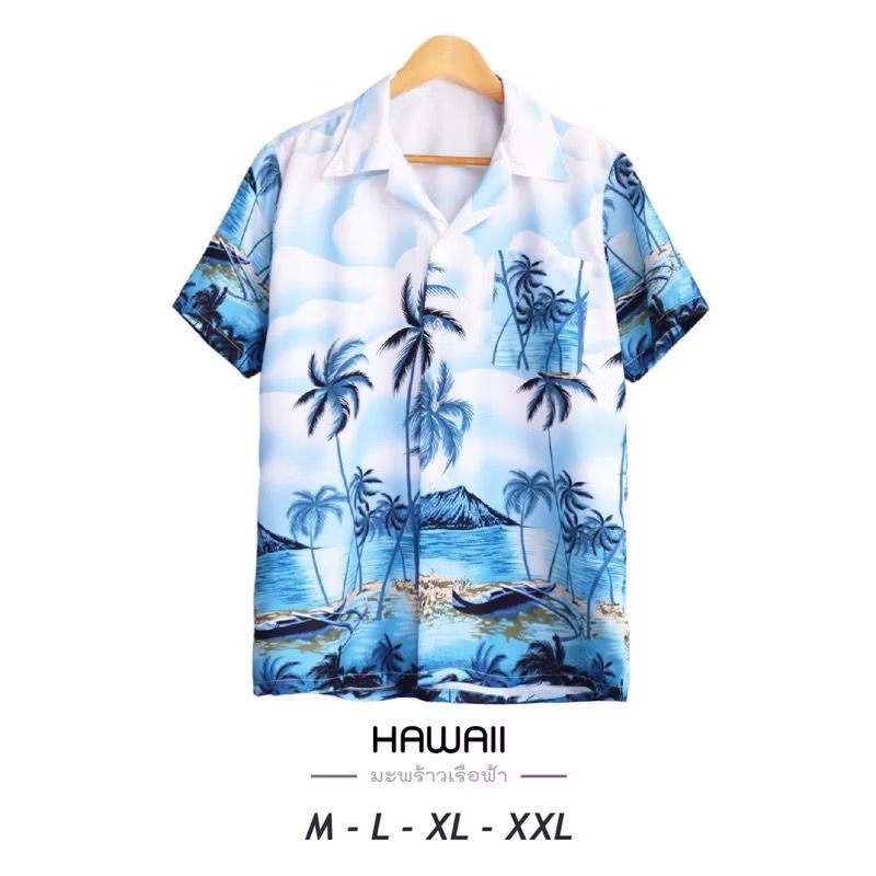 hawaii men beach shirts