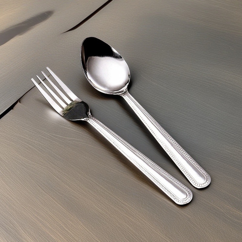 ช้อน&ส้อม ช้อน&ส้อมแสตนเลส เกาหลี ยาว Forks and Spoons น้ำหนักกำลังดี