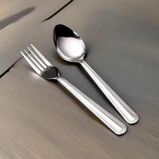 ช้อน&ส้อม ช้อน&ส้อมแสตนเลส เกาหลี ยาว Forks and Spoons น้ำหนักกำลังดี