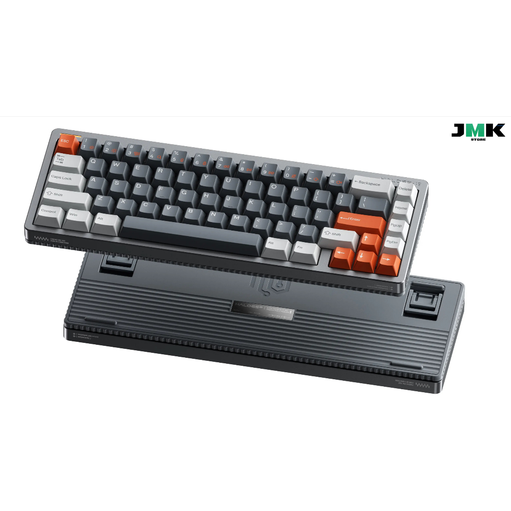 nuphy Halo65 HE Rapid Trigger คีย์บอร์ดเกมมิ่ง ขนาด 65% พร้อมสวิตช์แม่เหล็กและไฟ RGB ปรับแต่งได้