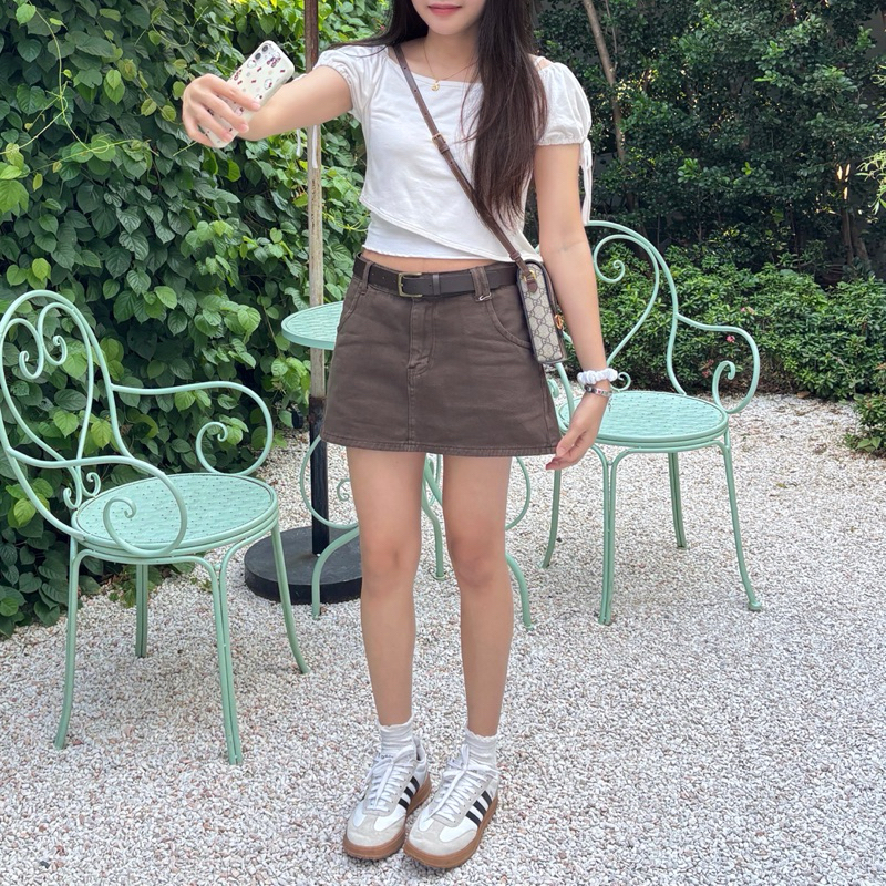backtorococo | Hello! Darling เสื้อปาดไหล่แขนตุ๊กตา ꔛ⋆⁺