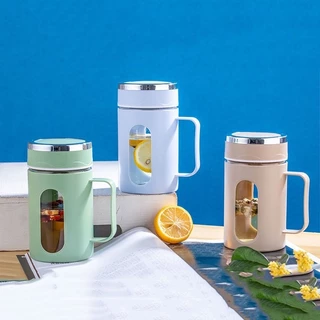 กระบอกชงชา กาแฟ อินฟิวส์ แก้วเก็บอุณหภูมิ มีหูจับ มีฝาปิด ขนาด 500ml(0003)