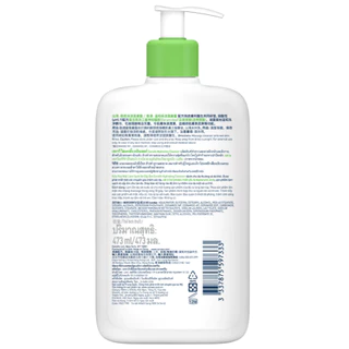CeraVe Hydrating Cleanser ผลิตภัณฑ์ทำความสะอาดผิวหน้าและผิวกาย สูตรสำหรับผิวธรรมดา - ผิวแห้ง (473 มล.)