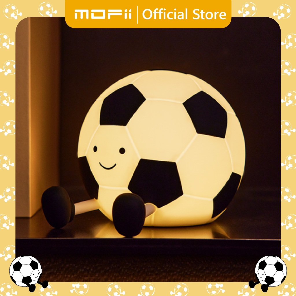 [ของแท้ รับประกันศูนย์ไทย]MOFii โคมไฟน่ารัก FOOTBALL อย่าเตะหนูน้า ปรับระดับแสงตั้งเวลาได้