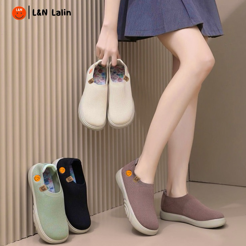 LN-01 (พร้อมส่งในไทย) รองเท้าสลิปออนเพื่อสุขภาพ ไซส์ 35-41