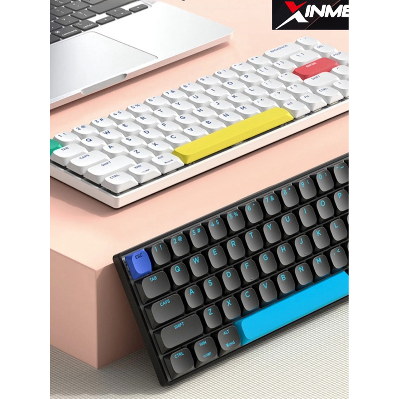 ส่งต่อ XINMENG C68 Ultra-slim Wireless Mechanical keyboard คีย์บอร์ดไร้สาย low profile