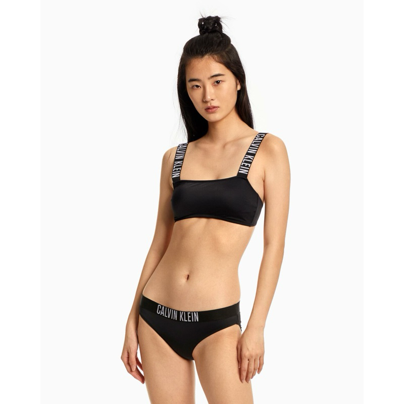 (ของแท้100%) พร้อมส่ง Calvin Klein Swim Top + Bottom ชุดว่ายน้ำ CK Bikini บิกินี่