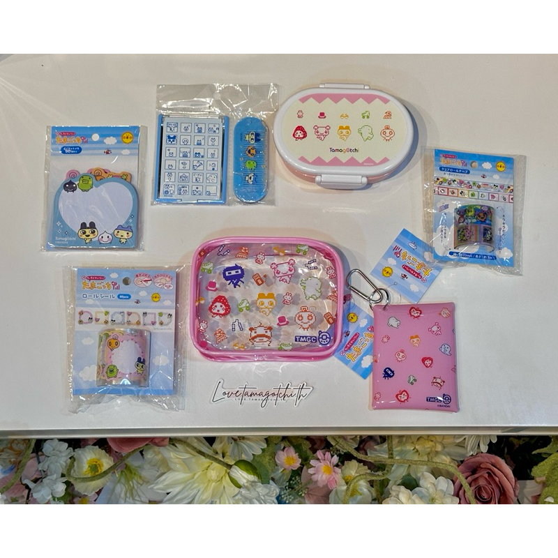 กระเป๋า กล่อง ชุดหวีกระจก กระดาษโน๊ต ทามาก็อตจิ สุดคิ้ว tamagotchi
