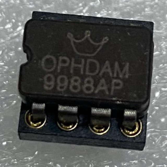 HDAM9988AP DUAL OP-AMP  DIP-8 ตัวถังเซลามิค ของแท้ ผลิตที่ U.S.A. เสียงดีมาก ราคาต่อ 1ชิ้น