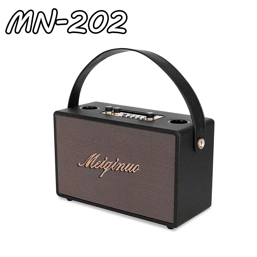 MN-202 4นิ้ว ลำโพงบลูทูธ พก ลำโพง ลำโพงบลูทูธเบสหนัก ลำโพงคอมพิวเตอร์ ลำโพง แถมไมค์ลอย 2 ตัว