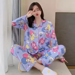 ชุดนอนผ้าไหมอิตาลี่แขนขายาวเกรดพรีเมี่ยม (ชำระเงินปลายทาง)