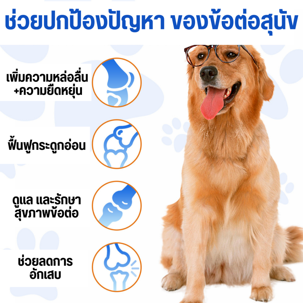 Oimmal Joint Aid & Relief วิตามินบำรุงข้อ ข้อต่อสุนัข ลดการอักเสบ บำรุงกระดูก สำหรับสุนัข - รูปที่ 2