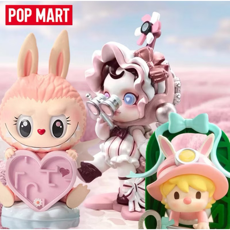 พร้อมส่ง popmart Bubble Mart  finding mokoko Series blind BOX SP dimoo mokoko popland v2 แบบเลือกตัว