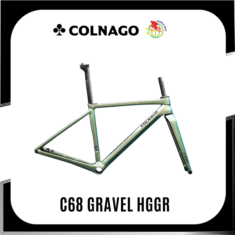 เฟรมจักรยานเสือหมอบ Colnago รุ่น C68 Gravel HGGR (Green)