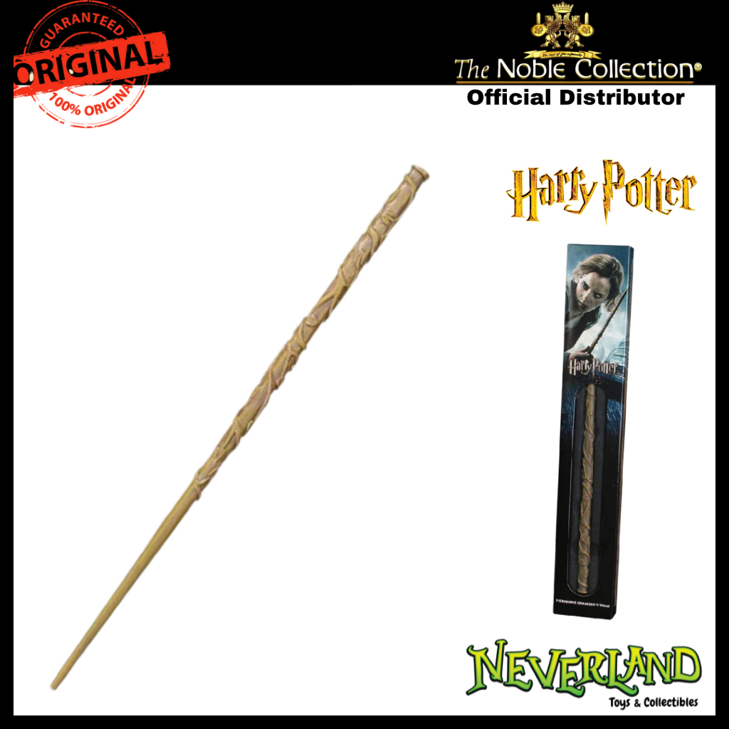 Noble Collection Harry Potter Hermione's Wand with Character Box ไม้กายสิทธิ์เฮอร์ไมโอนี่