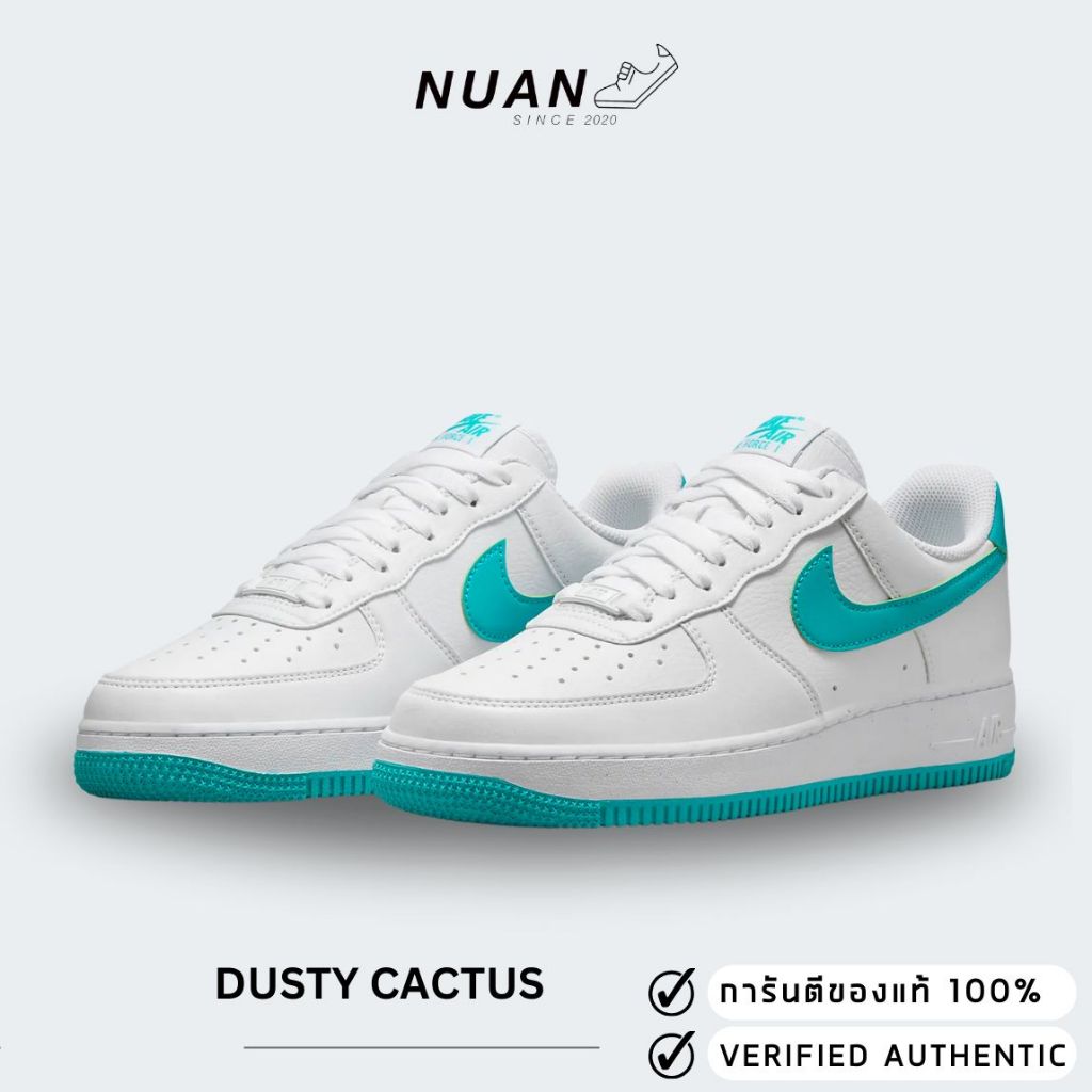 Wmns Nike Air Force 1’07 Next Nature "Dusty Cactus" DV3808-107 การันตี ของเเท้ 100% รองเท้าผ้าใบ รองเท้าลำลองผู้หญิง