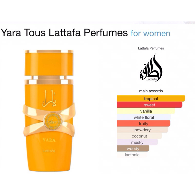 น้ำหอมYARA Tous by Lattafa100ml