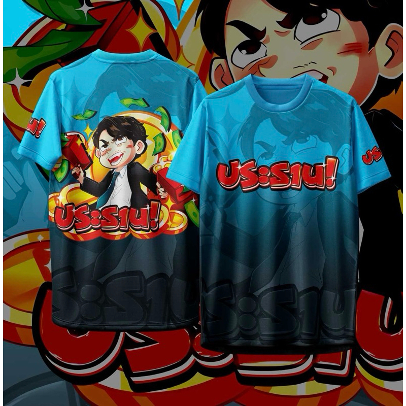เสื้อประธาน ไซส์เด็ก แขนสั้น คอกลม ผ้าไมโครสกรีนลาย