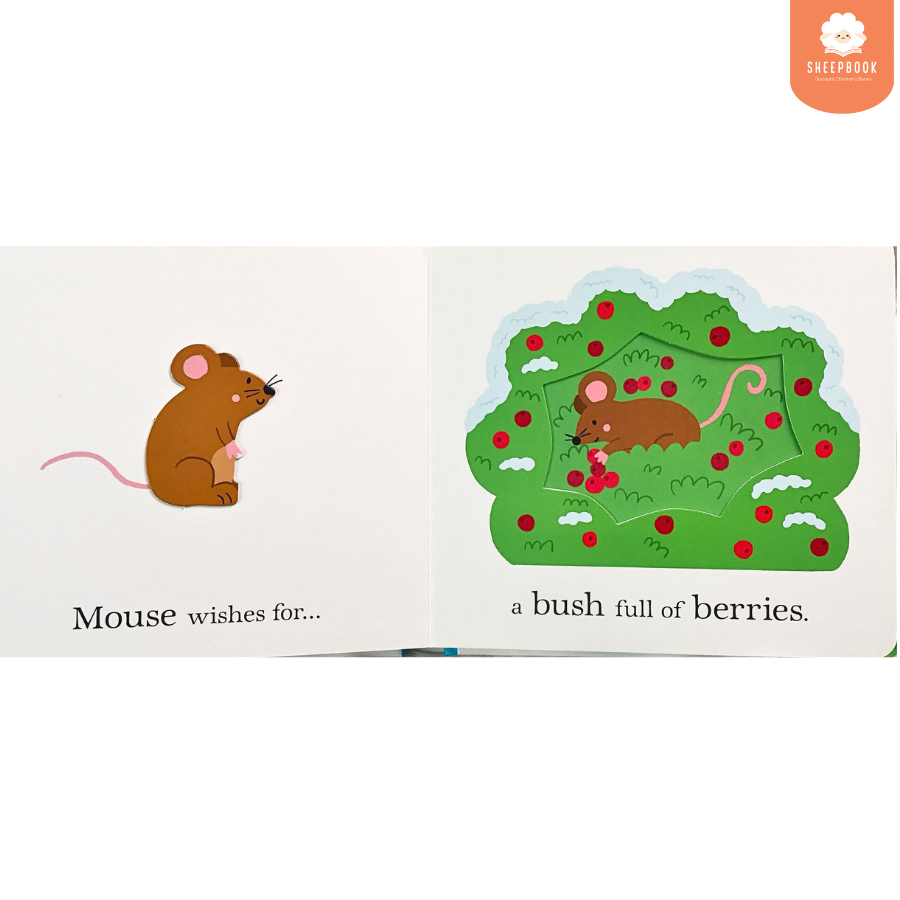 บอร์ดบุ๊ค A Flurry Of Snowflakes กระดาษแข็งทุกหน้า A1F5 - รูปที่ 5