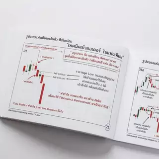 หนังสือ ตกผลึกเทคนิคลับ กราฟ Forex,ทอง,คริปโต
