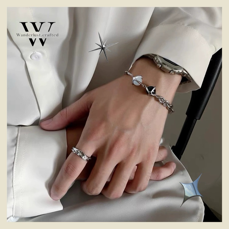 กำไลหินสแตนเลส รุ่น Timothy lucky bracelet
