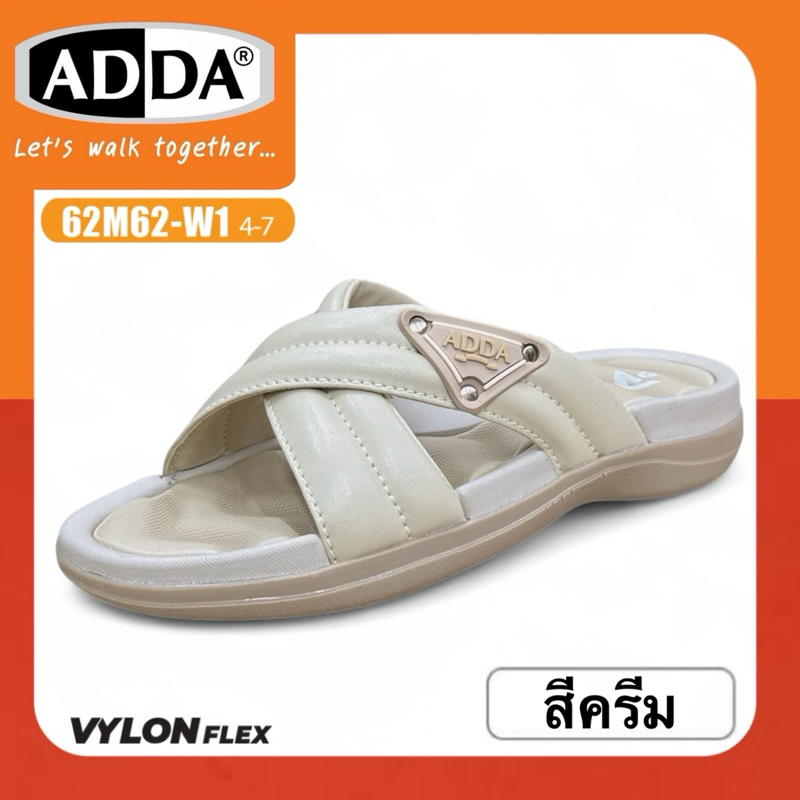 ADDA WOMENS รองเท้าแตะแบบสวม รุ่น 62M62-W1