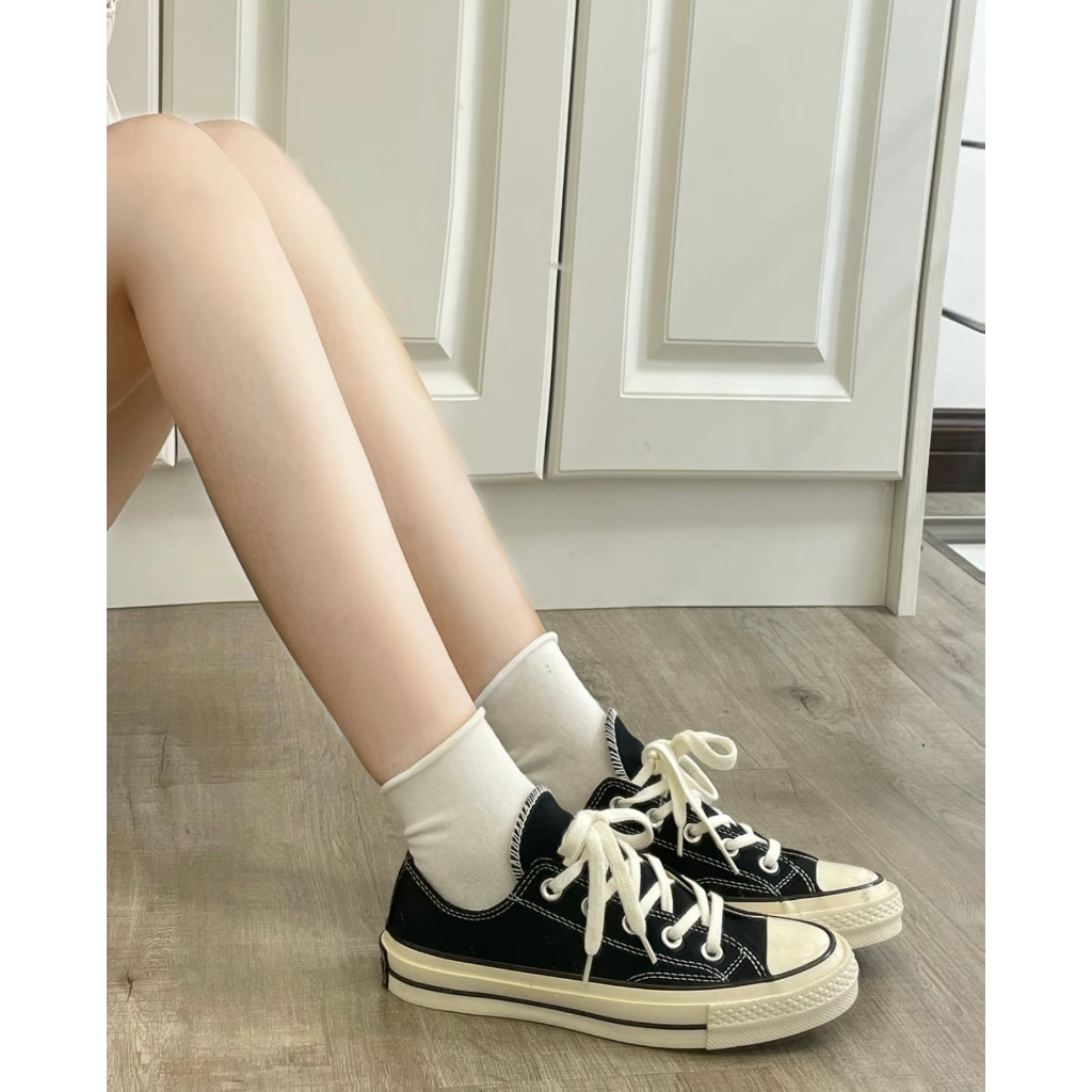 ⭐จัดส่งในกรุงเทพฯ⭐ Converse 1970s All Star CHUCK 70 Black White รองเท้าคอนเวิร์ส รองเท้าผ้าใบ