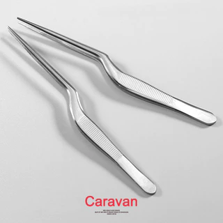 Caravan Crew Tweezer chef Culinary Tweezers ที่คีบแต่งจานอาหาร ฟอเซป