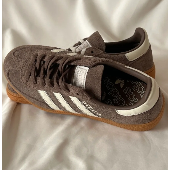 ( ของแท้ 100%)  adidas originals Handball Spzl Sepia