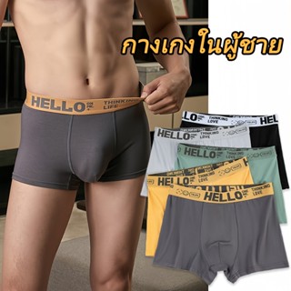 #N61 กางเกงในผู้ชายขาสั้น กางเกงในบ็อกเซอร์ Boxer เนื้อผ้านิ…
