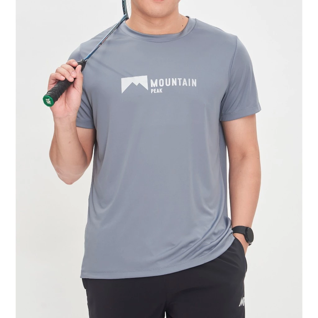 เสื้อกีฬาคอกลม ชาย สำหรับเล่นกีฬาและลำลอง MT02 แบรนด์ Mountain Peak
