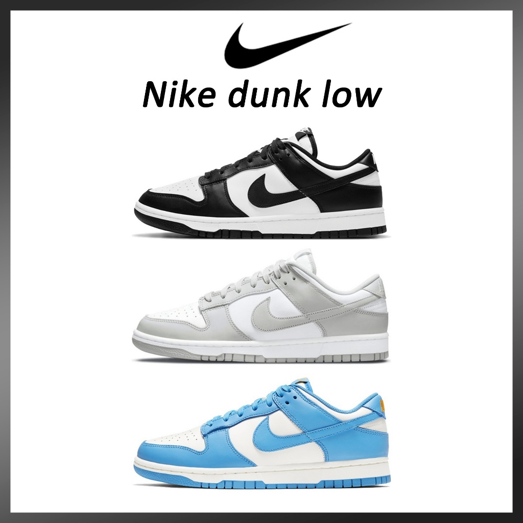 Nike Dunk low Retro ต่ํา ย้อน ยุค รองเท้าผ้าใบลําลอง รองเท้าชายและหญิง