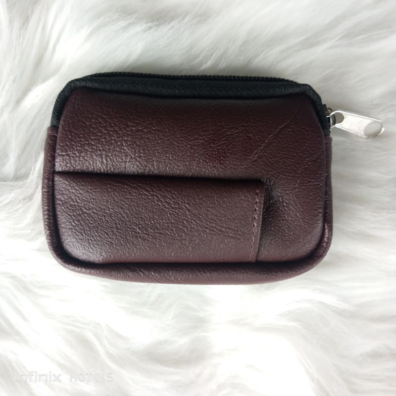 A0037กระเป๋าใส่ใบจากและยาเสนที่ใส่เหรียญกระเป๋าที่ใส่การ์ด
