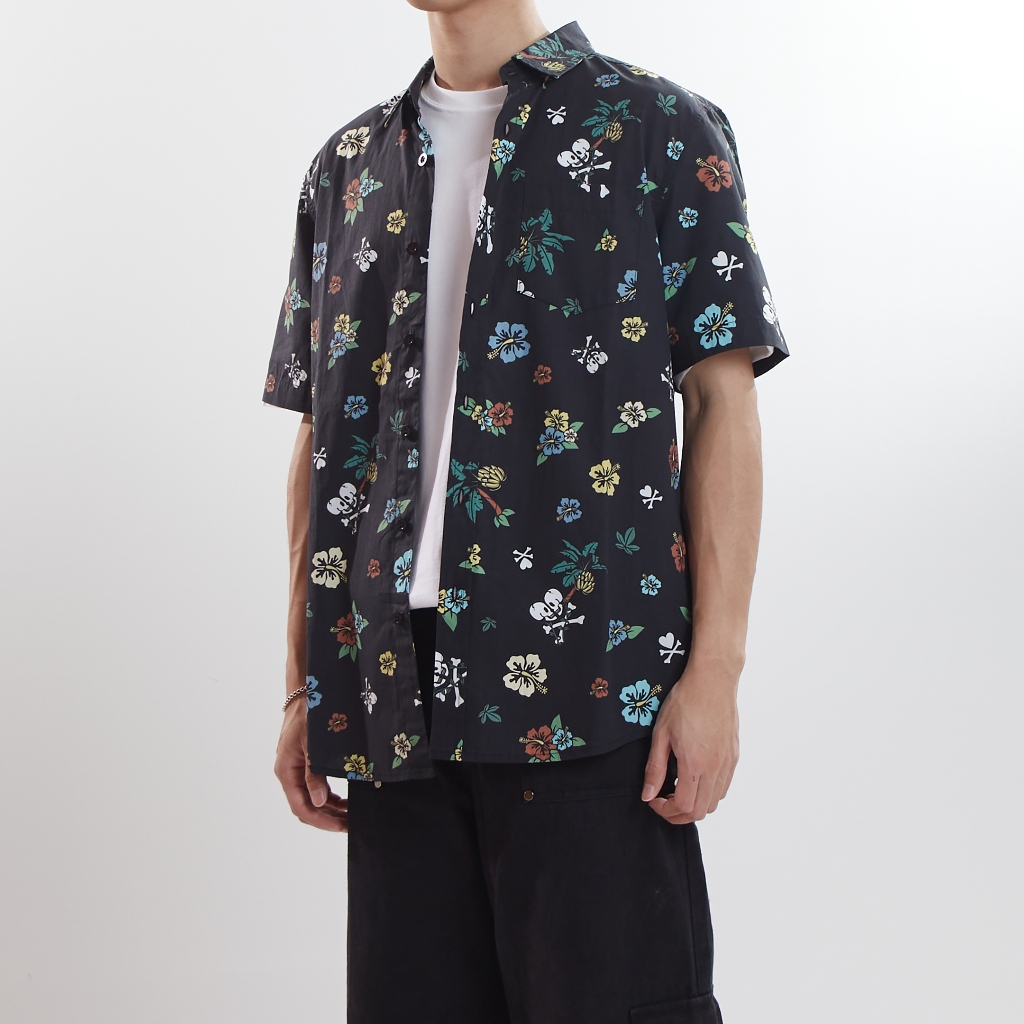TOKIDOKI เสื้อเชิ้ต FLORAL PRINTED SHIRT