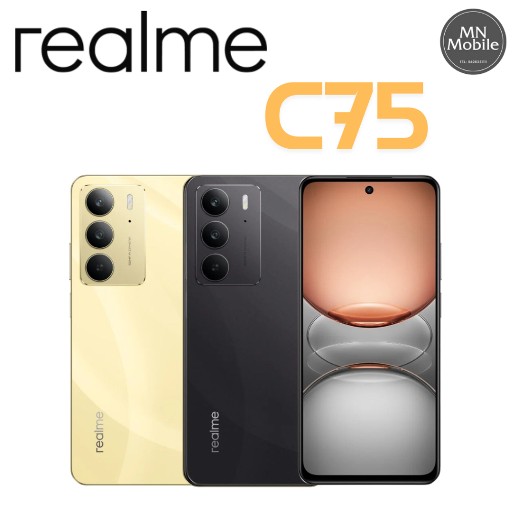 Realme c75 ความจุ 8GB+256GB|แถมกระเป๋า | สินค้าจำเป็นต้องแกะเพื่อ Activate เครื่อง